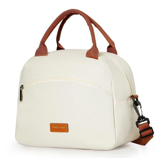 MQIONGJOOY Lunch Bag for Men and Women, Thermal Insulated Tote