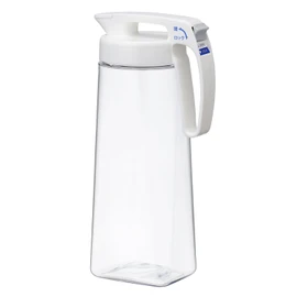 Iwasaki Industries K-1286 W Lastroware Cold Water Bottle, 71 fl oz (2.1 L), Seamless Pitcher, Can Be Used With Boiling Water, Made in Japan, Barley Tea, Barley Tea Bottle, Tea, Cold Brew Coffee, Cold