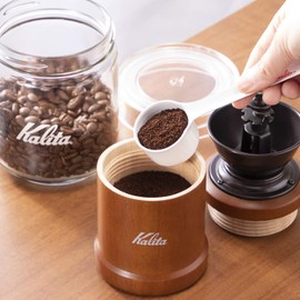 カリタ Kalita コーヒーメジャー ホーロー製 エナメル ホワイト L TSUBAME & Kalita #44247