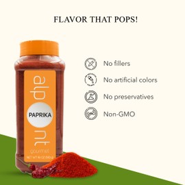 ALPONT GOURMET, Paprika 18oz (510g), All Natural, Non-GMO, Packed To Keep It Fresh, Premium Quality
