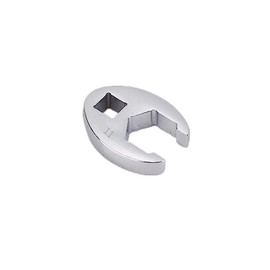 FLZOSPER 3/8” Drive Metric Fractional Crowfoot Flare Nut Wrench, Fully Polished Ratcheting Crowfoot Wrench，Open End Crows Foot Wrench，Size 11mm