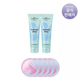 Galleria 갤러리아 어메이징딥 민트 클렌징폼 120ml 2개 Galleria Amazing Deep Mint Cleansing Foam 120ml 2pcs