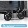Volein Pack of 4 Suitcase Castors Replacement Wheels 50 x
