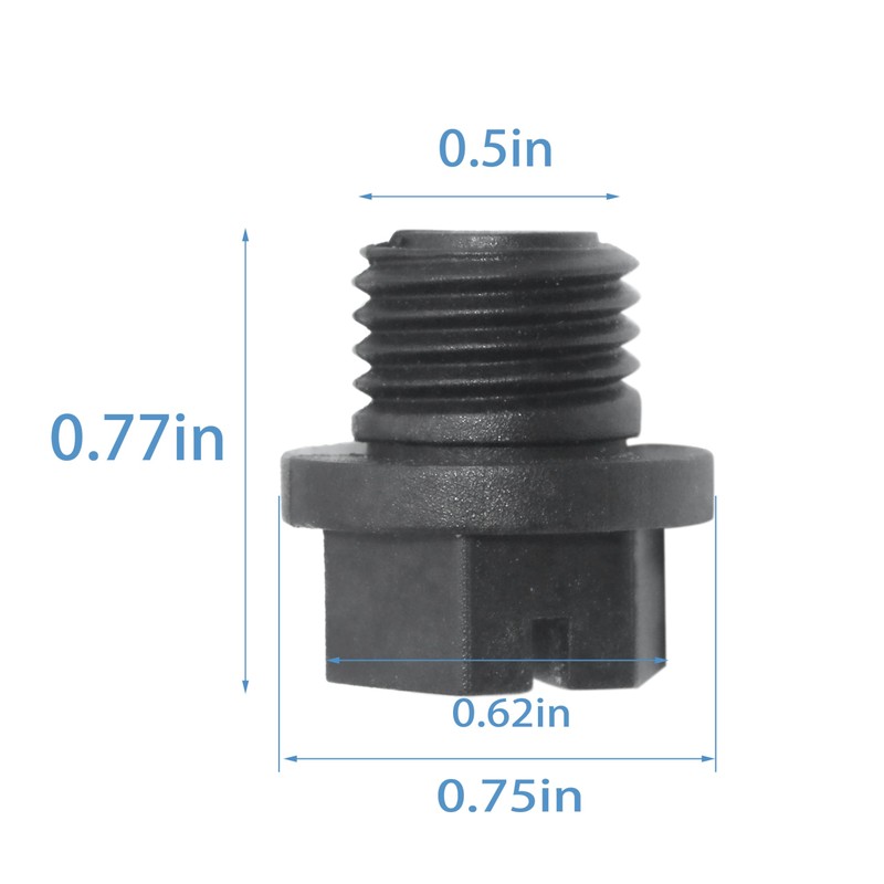 SPX1700FG Pool Pump Pipe Plug with Gasket Replacements Fits for