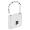 Smart Fingerprint Padlock USB Rechargeable Security LED Lock for Backpack