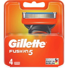 Gillette Fusion5 Razor Blades 4 Blades Per Pack with Anti Irritation Blades for Up to 20 Shaves Per Blade