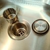 2PCS Stainless Steel Kitchen Sink Strainer W/ Filter Basket Drain