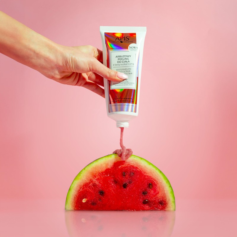 APIS Body Scrub with Volcanic Watermelon and Melon Extract Pilling