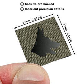 Mini Belgian Malinois K9 Dog Tiny Patch [Ranger Green,Black]