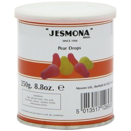 Jesmona Pear Drops, 8.8-Ounce Tins (Pack of 6)