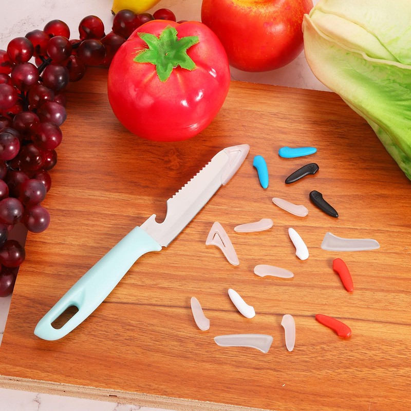 uxcell 30Pcs Blade Knife Tip Protector Cover, 36 x 15.7