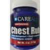 CareAll Vaporizing Chest Rub Decongestant Cough Suppressant 4oz Bottle S22