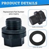 EINDER SPX1700FG Drain Plug Pool Filter for Compatible with Hayward