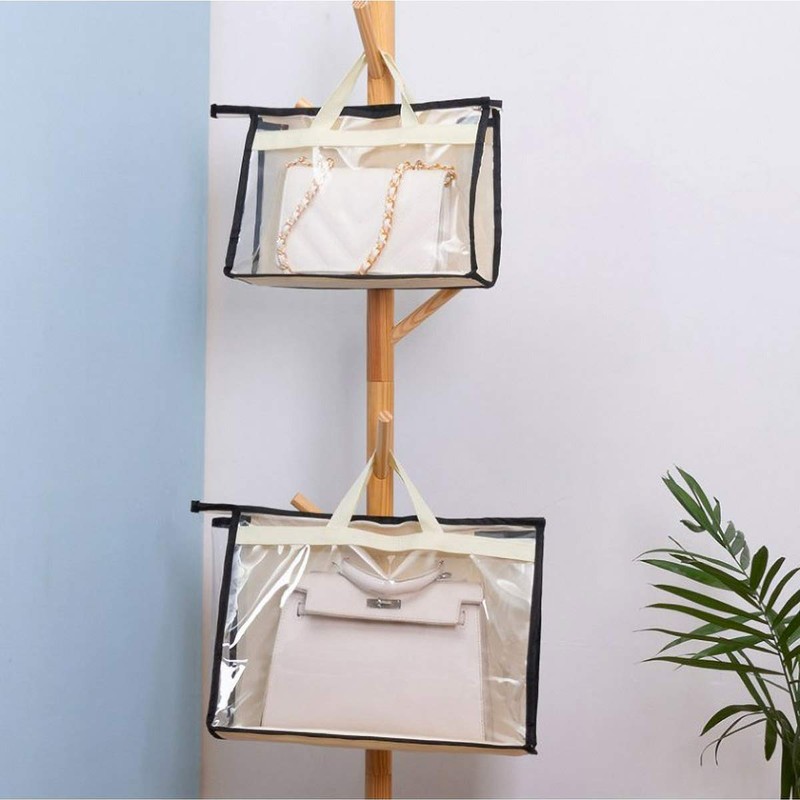 CINPIUK Clear Handbag Storage Bags Purse Organizer for Closet, Zipper