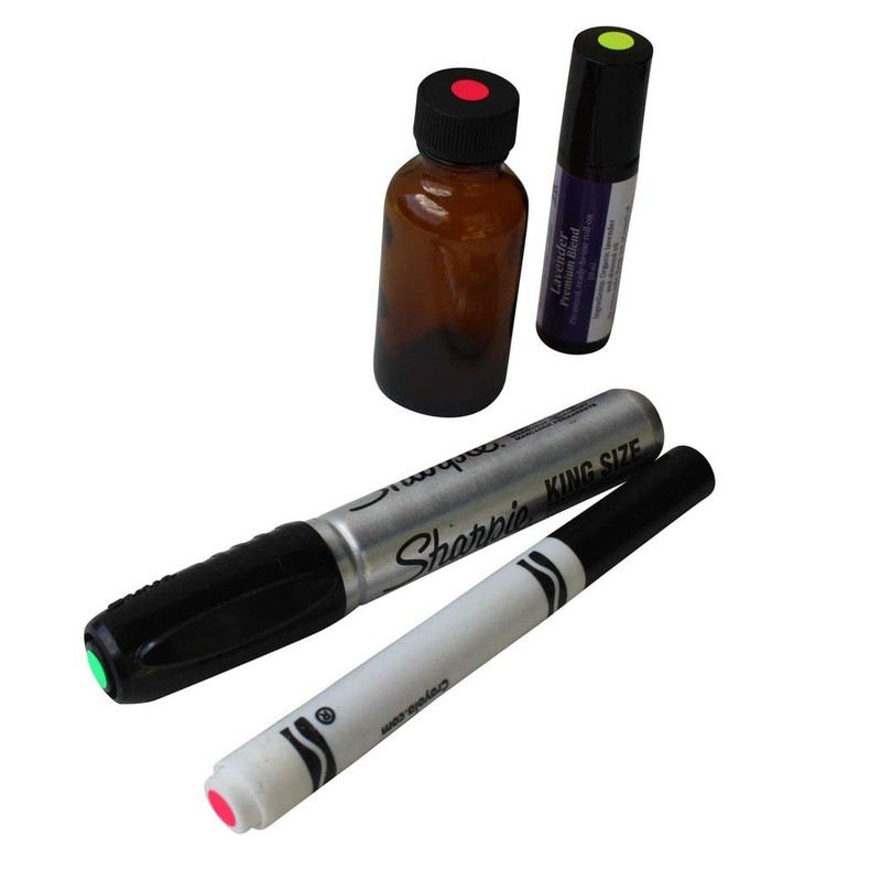 Royal Green Color Coding Labels ¼” 8mm 5/16 Dot Stickers