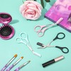 Eyebrow Trimmer Scissors with Comb Eyebrow Shaping Cut Scissors Non