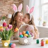 SerpizePaty 60Pcs Happy Easter Stickers, 2" Easter Bunny Stickers