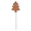 colourliving Gingerbread Figures Decoration Flower Stake Gingerbread Stake 6 Pieces
