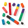 hand2mind Rainbow Fraction Tower Cubes, Fraction Equivalency, Montessori Math Blocks
