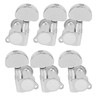 6Pcs Guitar String Tuning Peg Metal 3 Left 3 Right