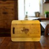 HipFlaskPlus Texas Home with Bluebonnets - Cutting Board 14''x9.5''x.5'