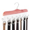 TOPIA HANGER American Red Cedar Wood Belt Hanger, Belt Organizer