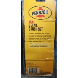 Pennzoil Premium Detail Brush Set New
