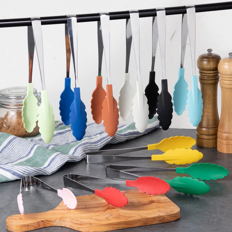 Endo Shoji Antibacterial Heat-Resistant Colorful Tongs