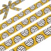 NUVCELKA Grosgrain Volleyball Ribbon - 4 Widths (3/8", 5/8", 7/8",