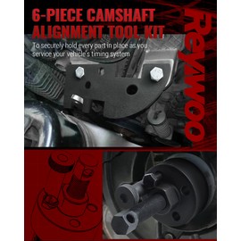 Reywoo Timing Tool Kit Compatible with Volvo B4204/B4154 Engine (8-Speed Transmission), Camshaft Alignment Tool Kit Compatible with New Volvo 2.0T S60 S80 V60 V70 XC60 XC70 XC80 Engines