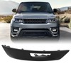 Front Bumper Side Insert Cover Trim Scratch Resistant Shockproof Black