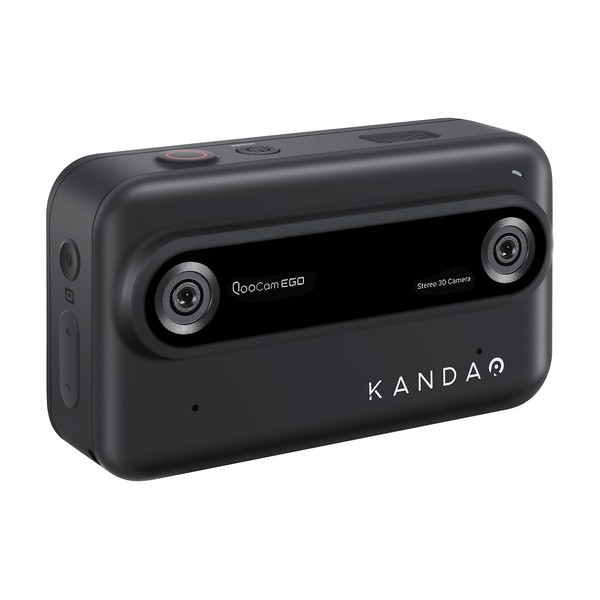 KanDao QooCam Ego, 24MP/8K Photos/4K 60FPS Videos 3D Stereoscopic Camera,
