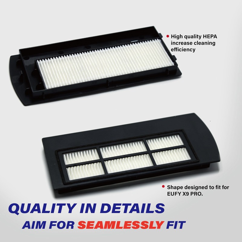 13 Pack Accessory Replacement Parts for Eufy X9 Pro Robot