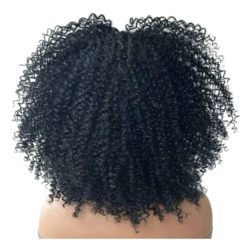 Peluca Afro Rizada Esponjosa, Larga, Fiesta Diaria / *qw