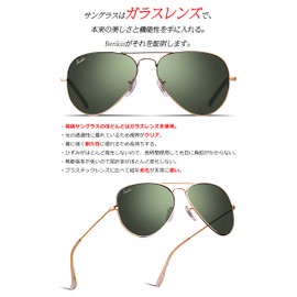 Berikin Large Face Sunglasses, Glass Aviator, Teardrop for Men, Women's, UV400, UV Protection, Sunglass for Men, Gold, gold frame/green lens
