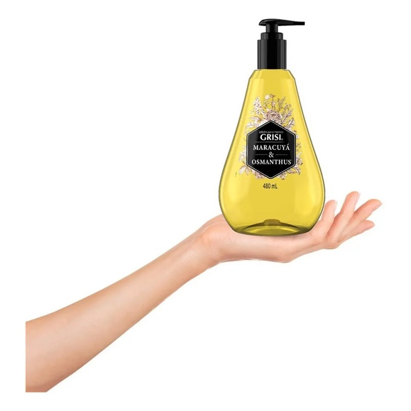 Jabón Líquido para Manos Grisi Maracuyá y Osmanthus 480ml