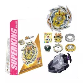 Flame Beyblade Burst Superking First Uranus Y Lanzador De Chispas
