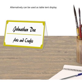 3 Panel Sign Holder Each Holds 5 x 7 Inch Multi Sided Frame Counter top Holder Menu's Daily Specials Tradeshow Hotel Restaurant Trade Shows Expos Conventions Clear Acrylic by Marketing Holders