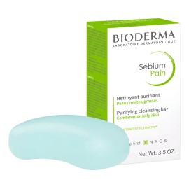 💚🧼 Bioderma Sébium Barra Limpiadora Purificante | Control de Brillos y Limpieza Profunda – 100 g 🌿✨