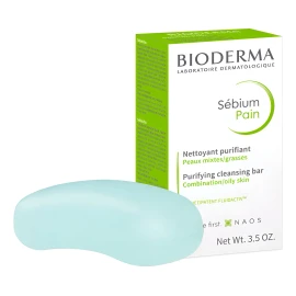 💚🧼 Bioderma Sébium Barra Limpiadora Purificante | Control de Brillos y Limpieza Profunda – 100 g 🌿✨