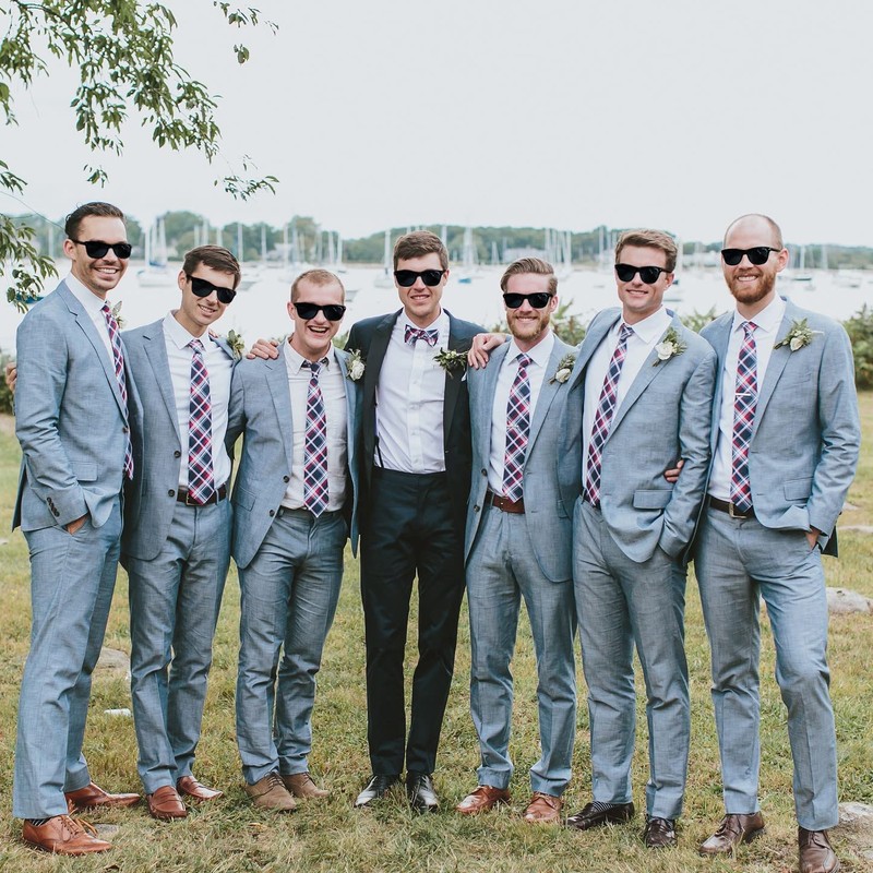 LotsBuyLots Groomsmen Sunglasses 7 Pack, Bachelor Party Supplies Sunglasses for