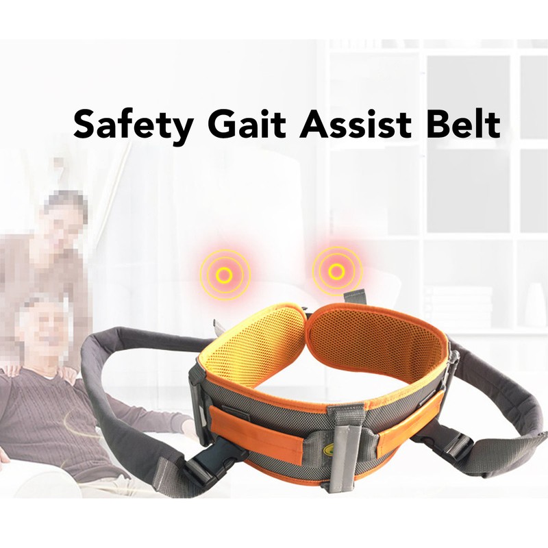 Elderly Transfer Gait Belt Buckle Closure Thickened Strap Safety Gait