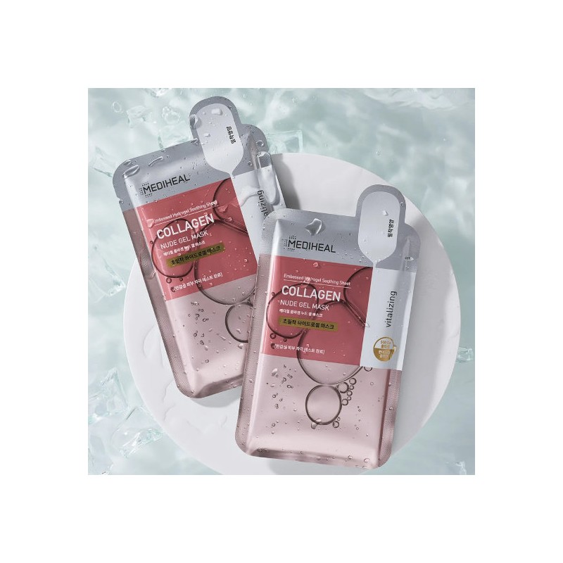 Mediheal Collagen Nourishing Nude Gel Mask 10 Sheets / 메디힐