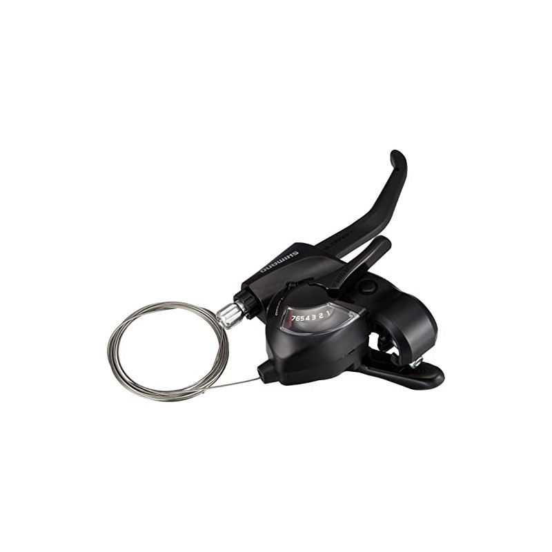 Shimano ST-EF41 7-Speed Shift/Brake Lever (Right Lever), Black