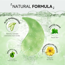 BREYLEE BREYLEE Aloe Vera Eye Masks– 60 Pcs - Puffy Eyes and Dark Circles Treatments – Look Younger and Reduce Wrinkles and Fine Lines Undereye, Improve and Firm eye Skin - Pure Natural Material Extraction