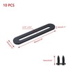 KUMGROT 10pcs Adjustable Flat Mending Plate Flat Bracket with Solt