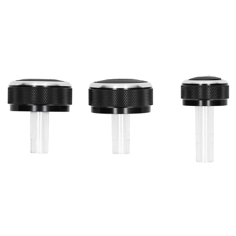 3PCS Car Air Conditioner Switch Climate Controller Knob Replacement for