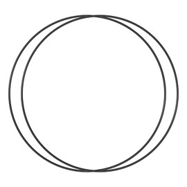 Replacement for Gamma Seal Replacement O-Ring (one Pair) for 12" lids (3, 5 & 6 Gallon Buckets) (Pack of 2)