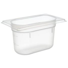 APS GN 1/9 Polycarbonate Container, 17.6 x 4-1/4 x 1 cm