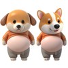 Soft Tummy Stickers, Set of 2, 30, 3D, Stress Relief,